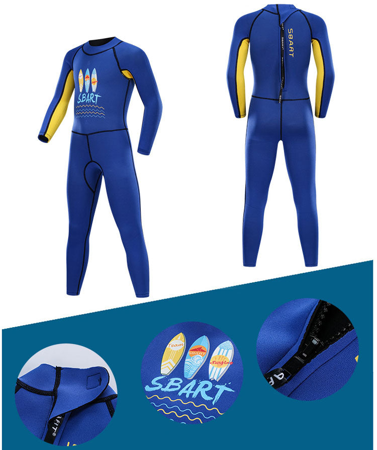 kids neoprene wetsuit