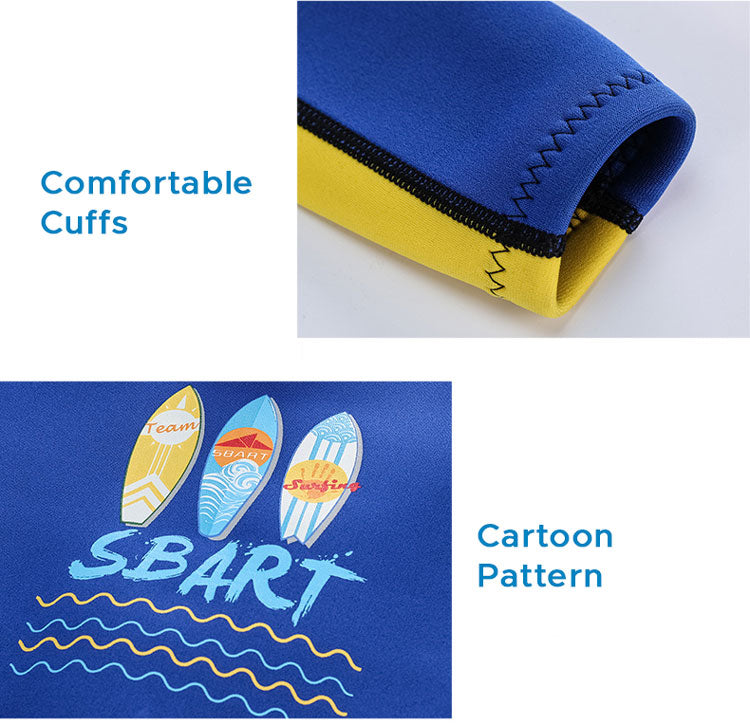 cute swimming wet suit for children