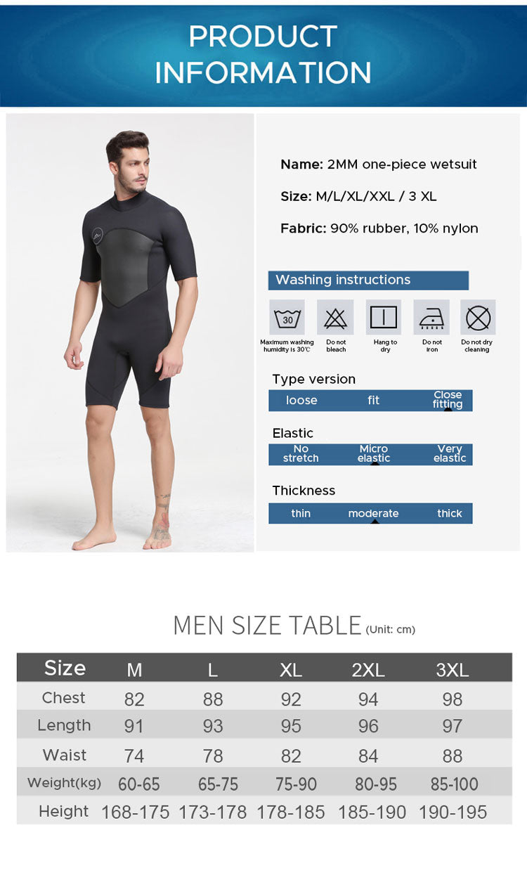 surfing wetsuits Diving Clothing Man