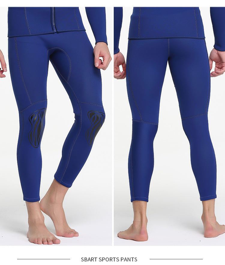 blue diving pants