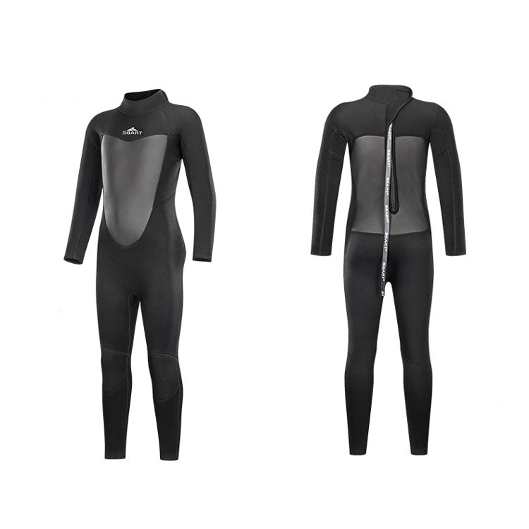 black wetsuits Kids Scuba Diving Suit