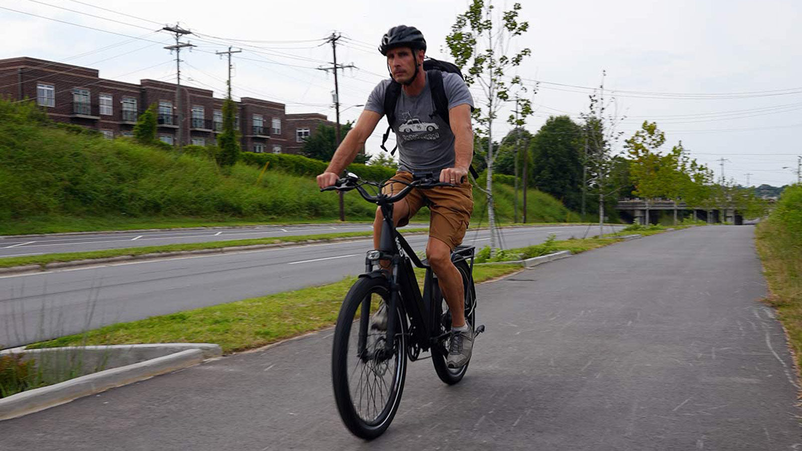 learning to ride an electric bike