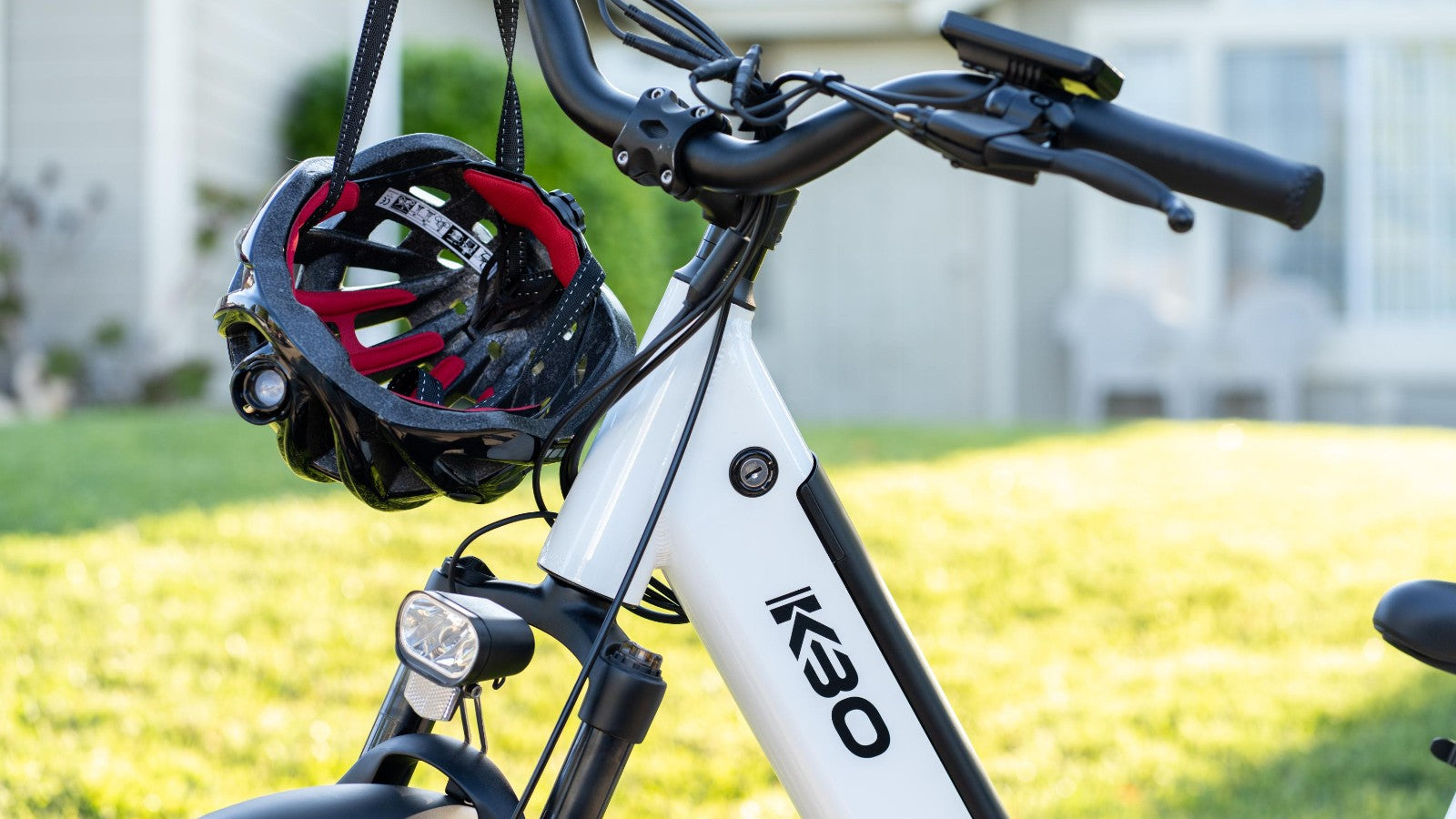 KBO Electric Bike and Bike Helmet