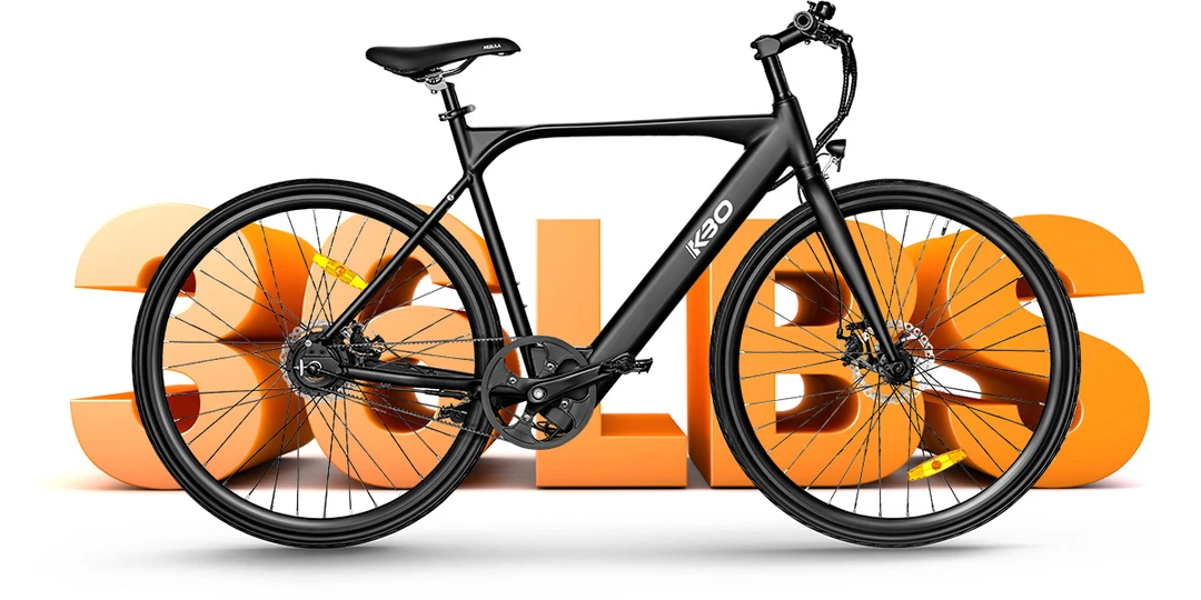 KBO Black Breeze Electric Bike 