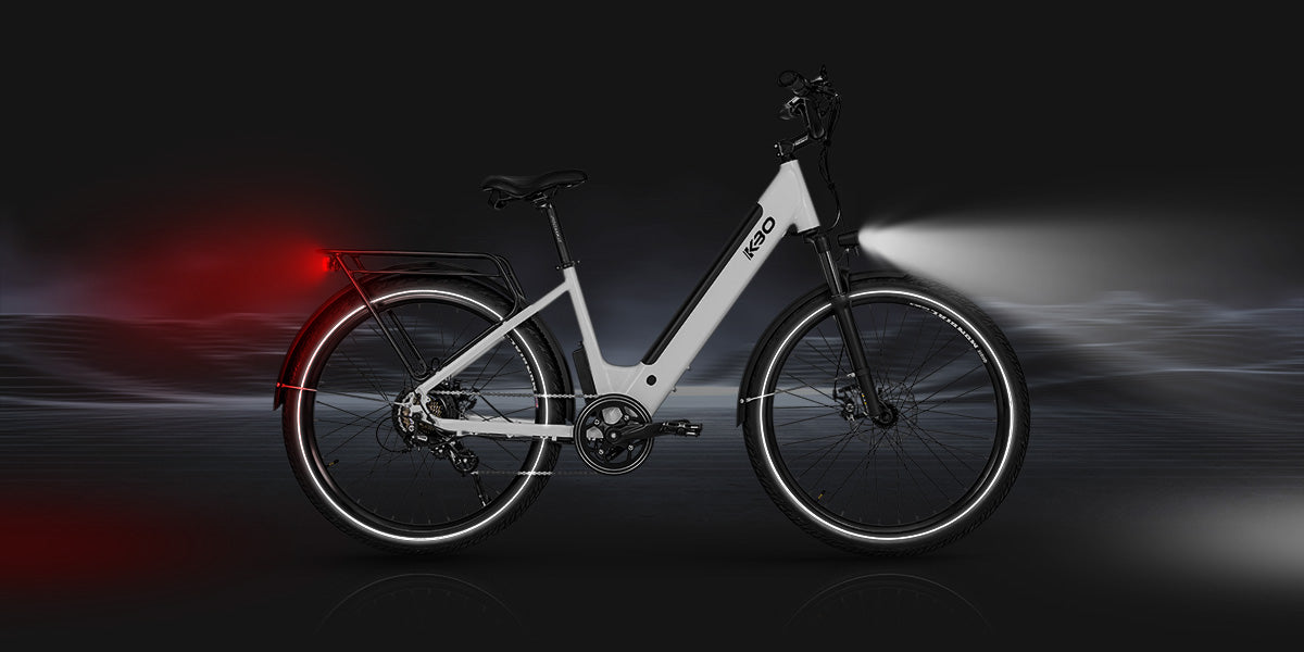KBO breeze commuter e-bike LED lights