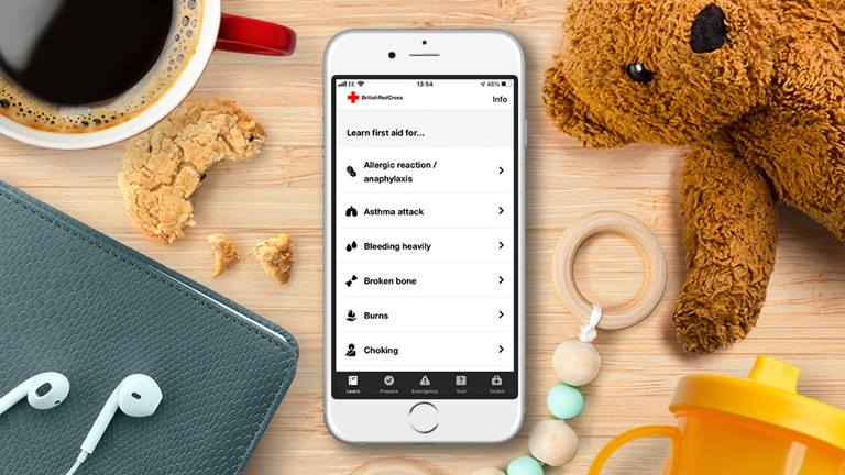 first aid red cross app