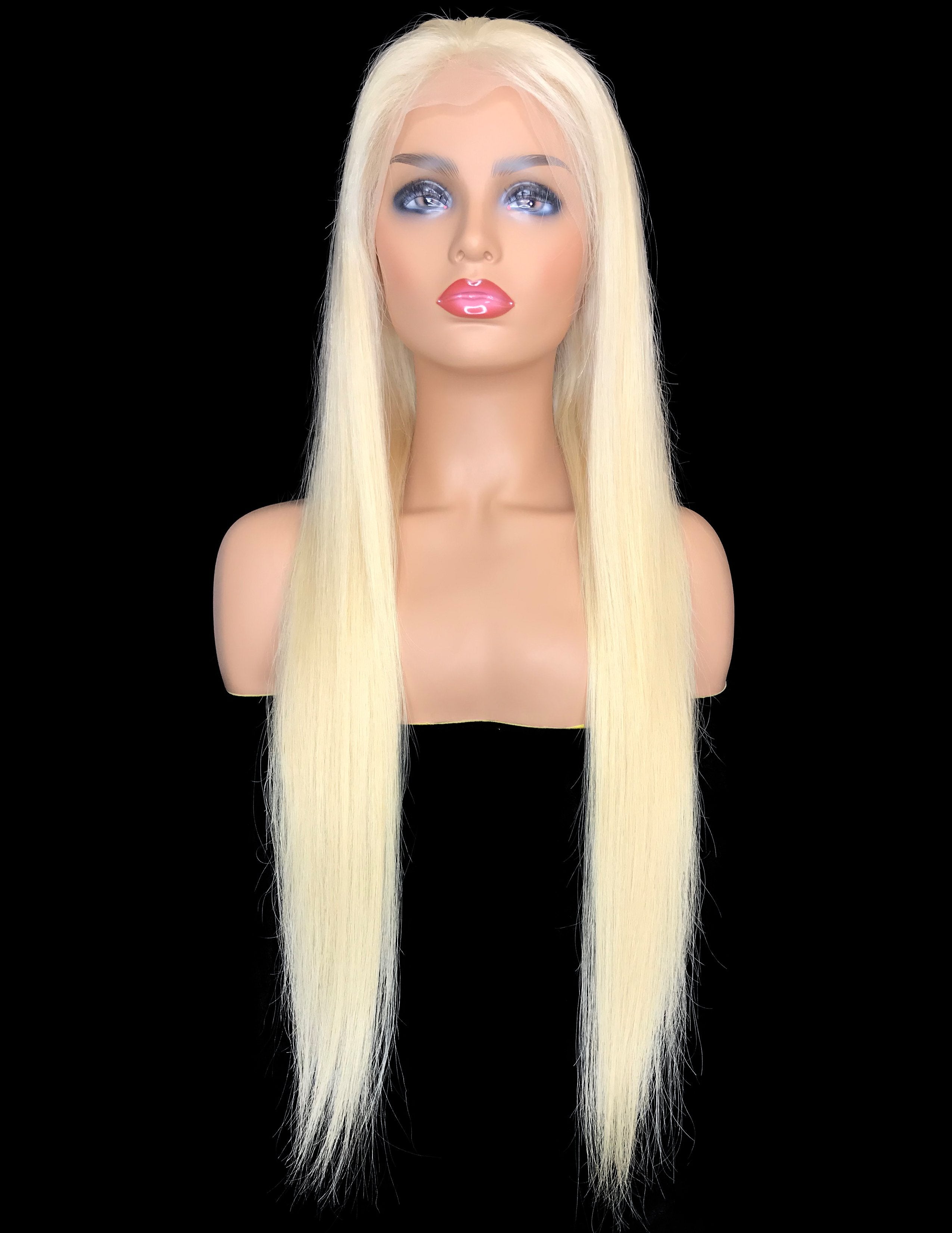 9A Grade Straight 360 Lace Human Hair Wig  #613