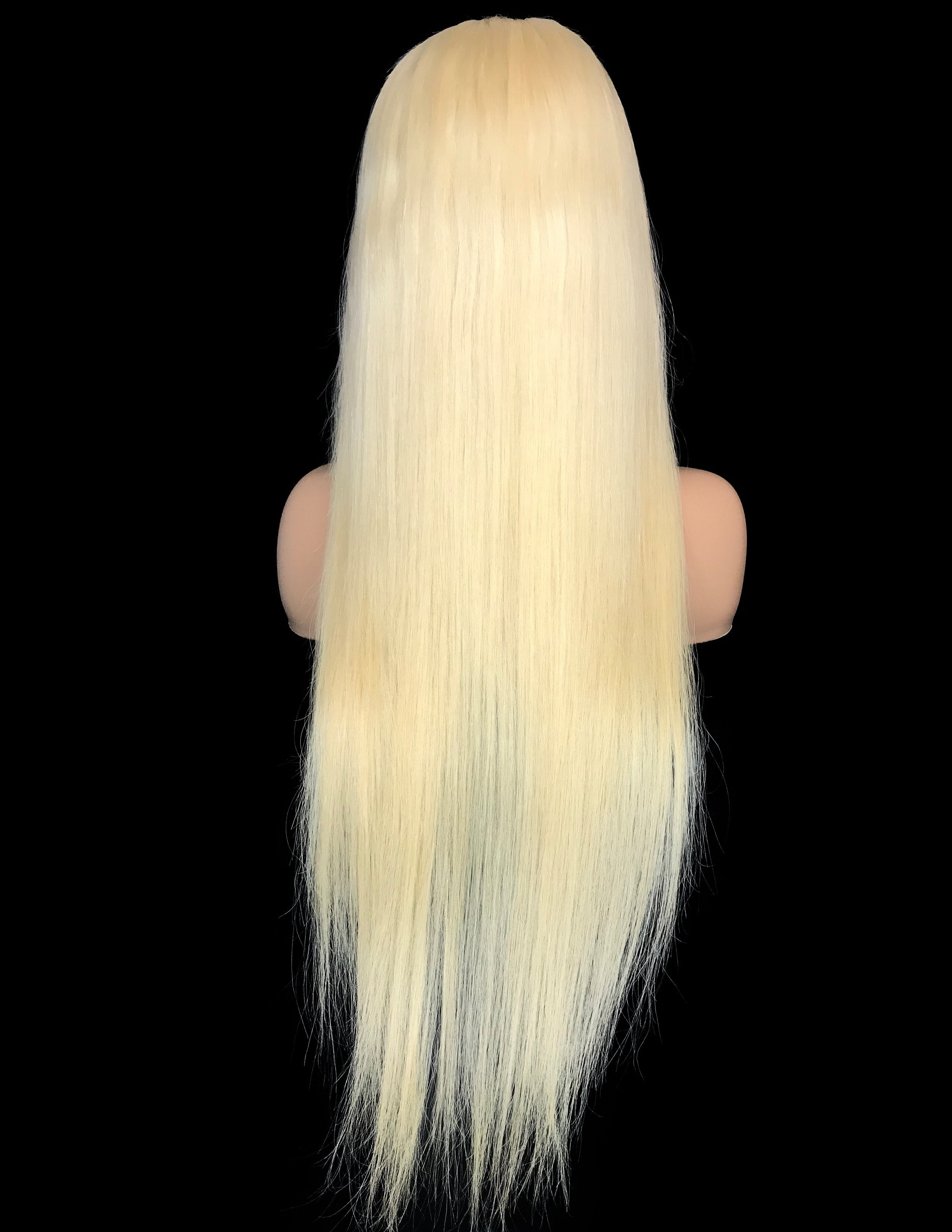 9A Grade Straight 360 Lace Human Hair Wig  #613