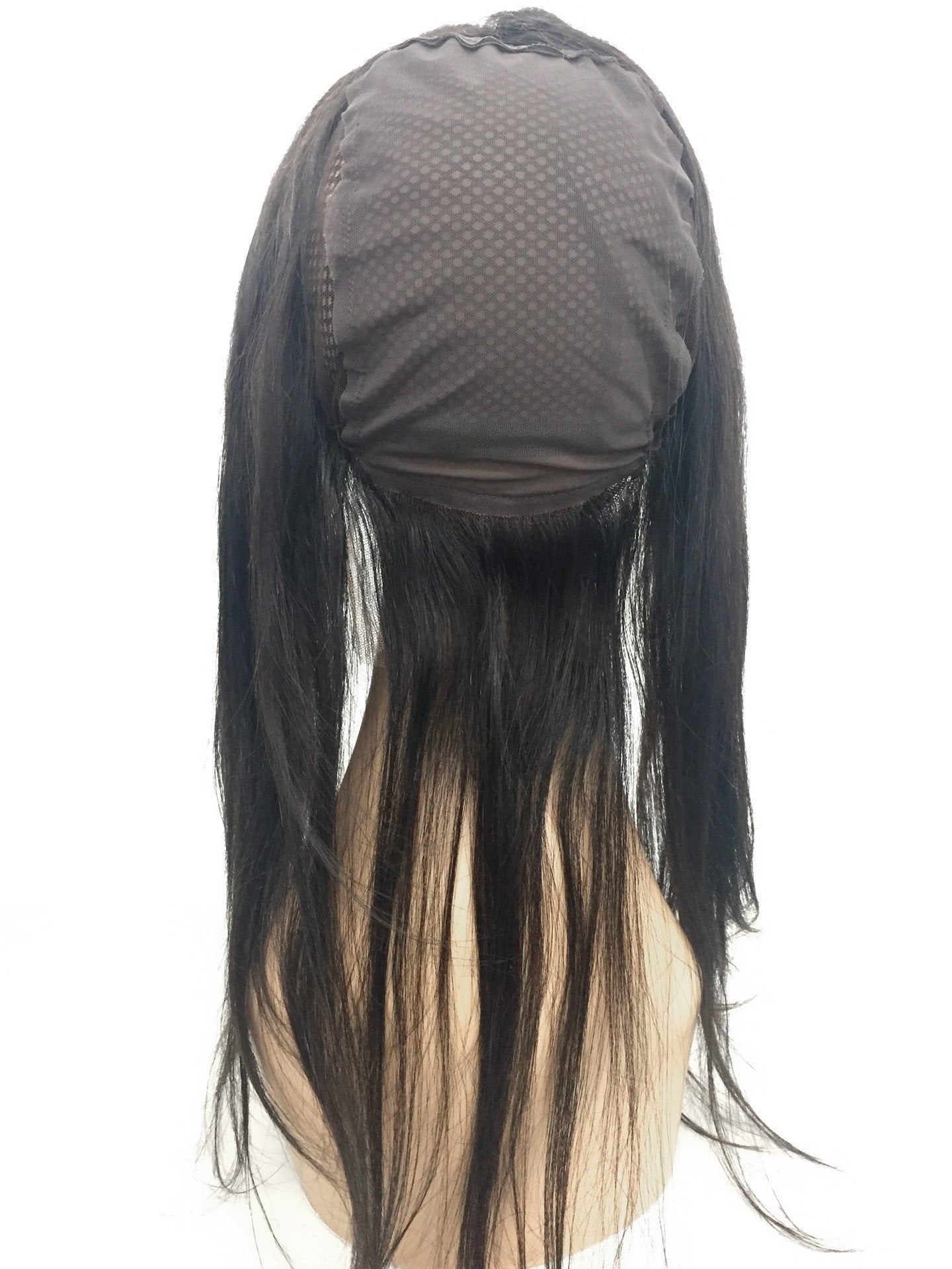 Remy Lace Frontal w/ Cap Straight Human Hair