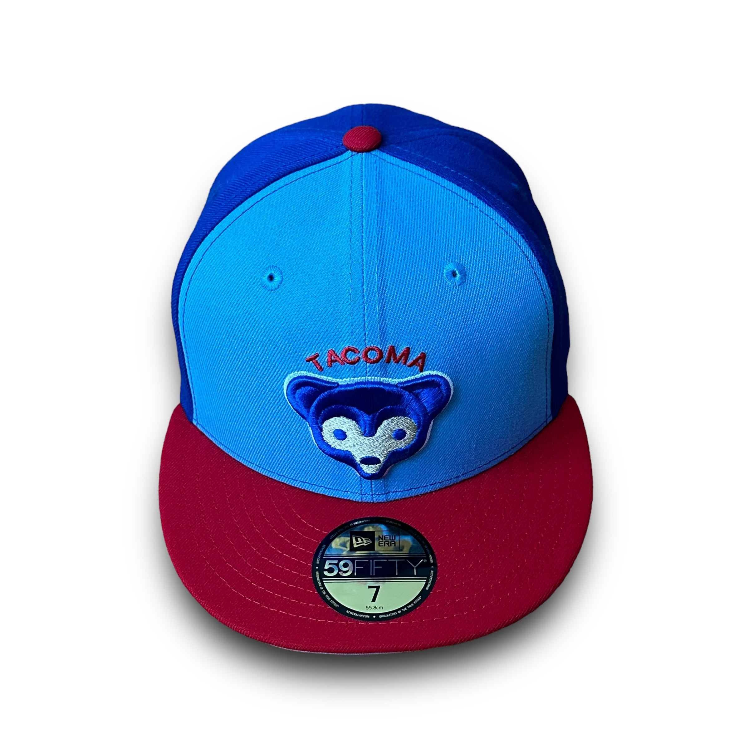 59Fifty MiLB Tacoma Cubs 2-Tone Sky Blue/Royal/Scarlet - Grey UV