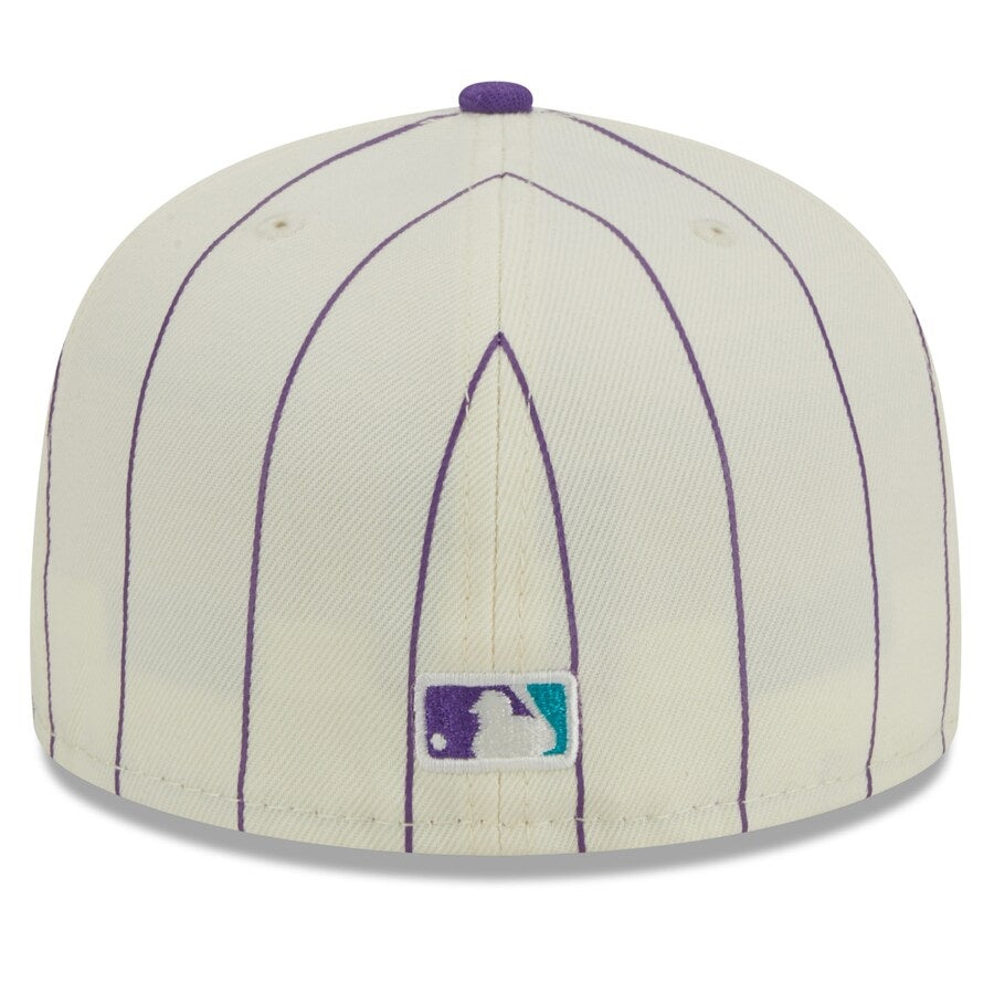 59Fifty Arizona Diamondbacks Retro City White/Purple - Gray UV