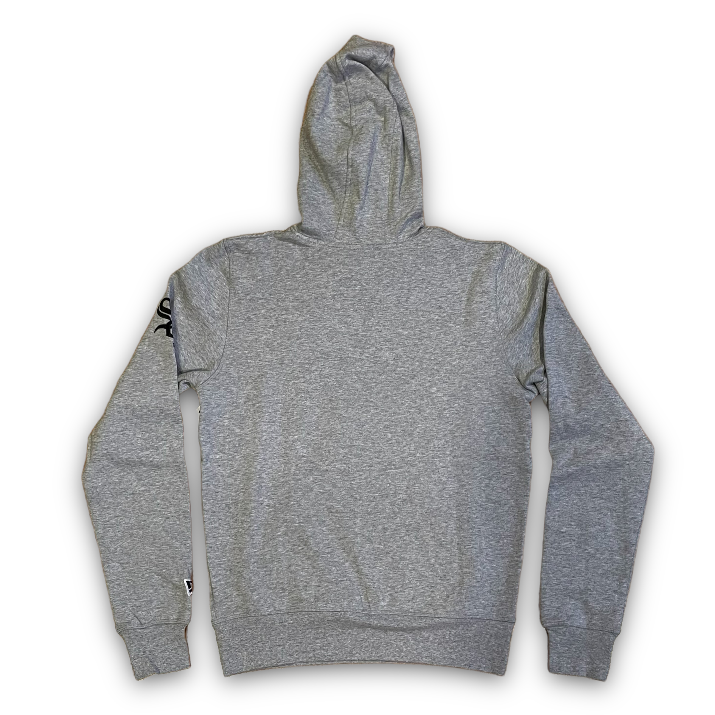 Chicago White Sox New Era Heather Grey Hoodie - Grey/Black