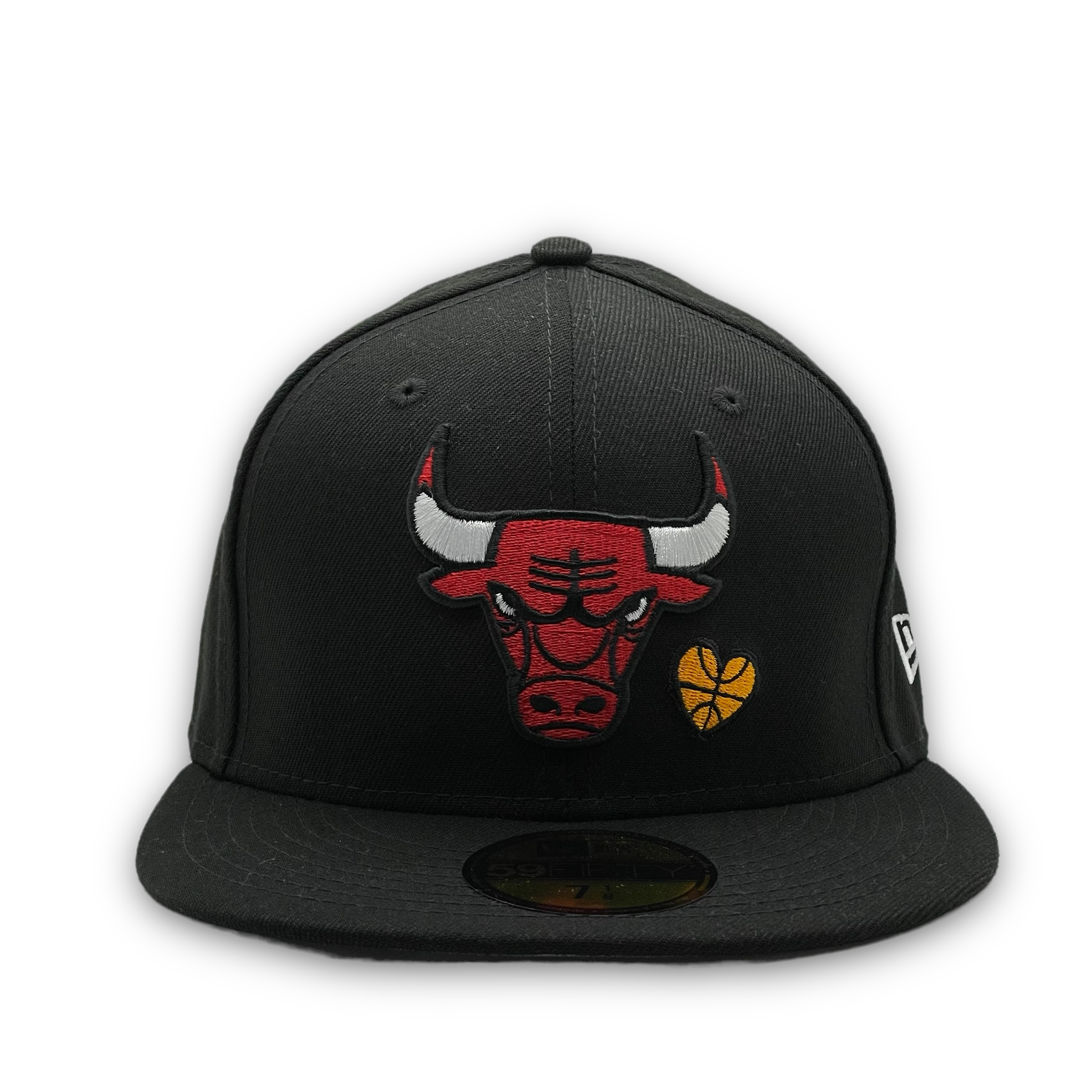 59Fifty Chicago Bulls Team Heart Collection Black - Grey UV