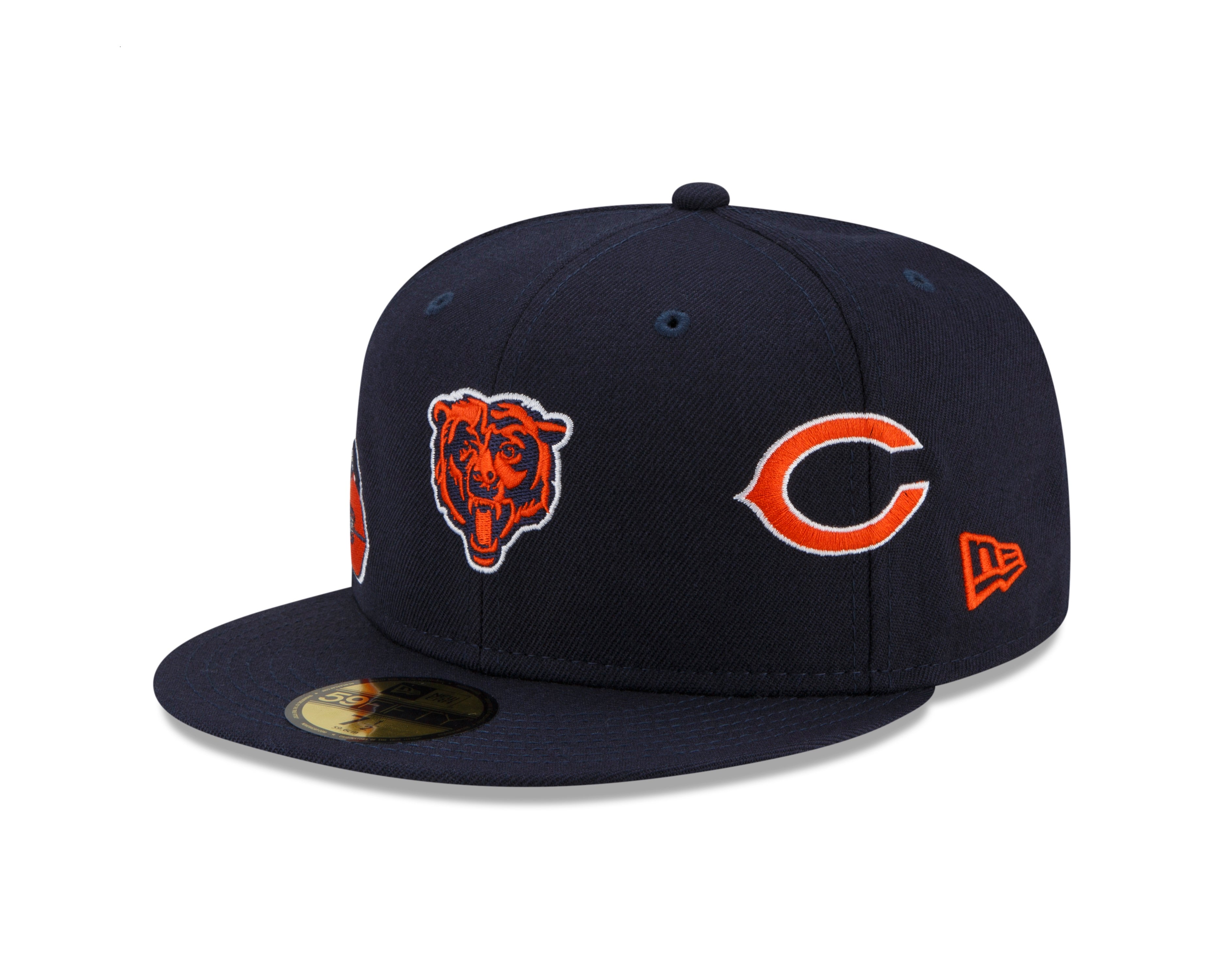 Just Don NFL x New Era 59Fifty Fitted Chicago Bears - Grey UV