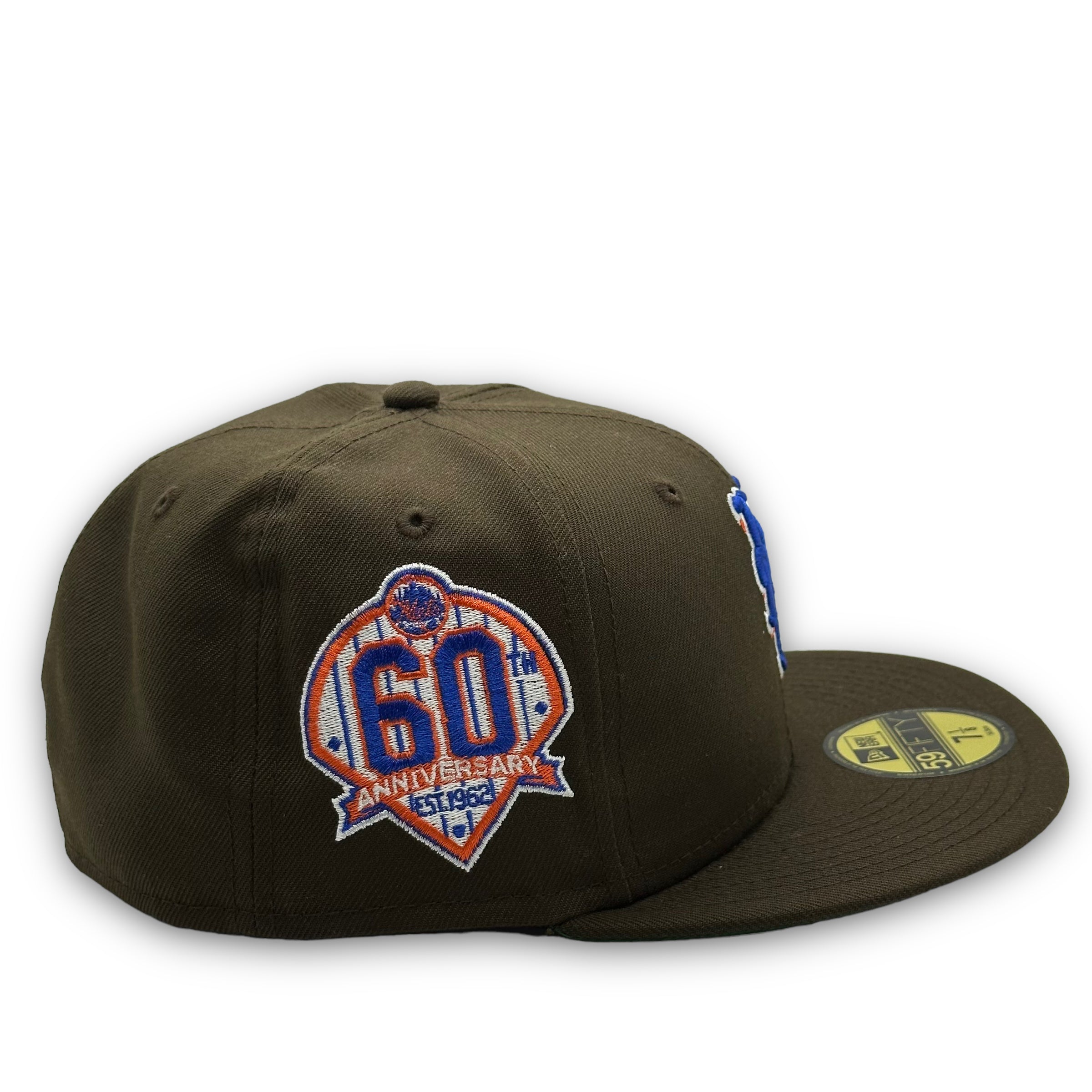 59Fifty New York Mets 60th Anniversary Kiwi Pack Brown - Green UV