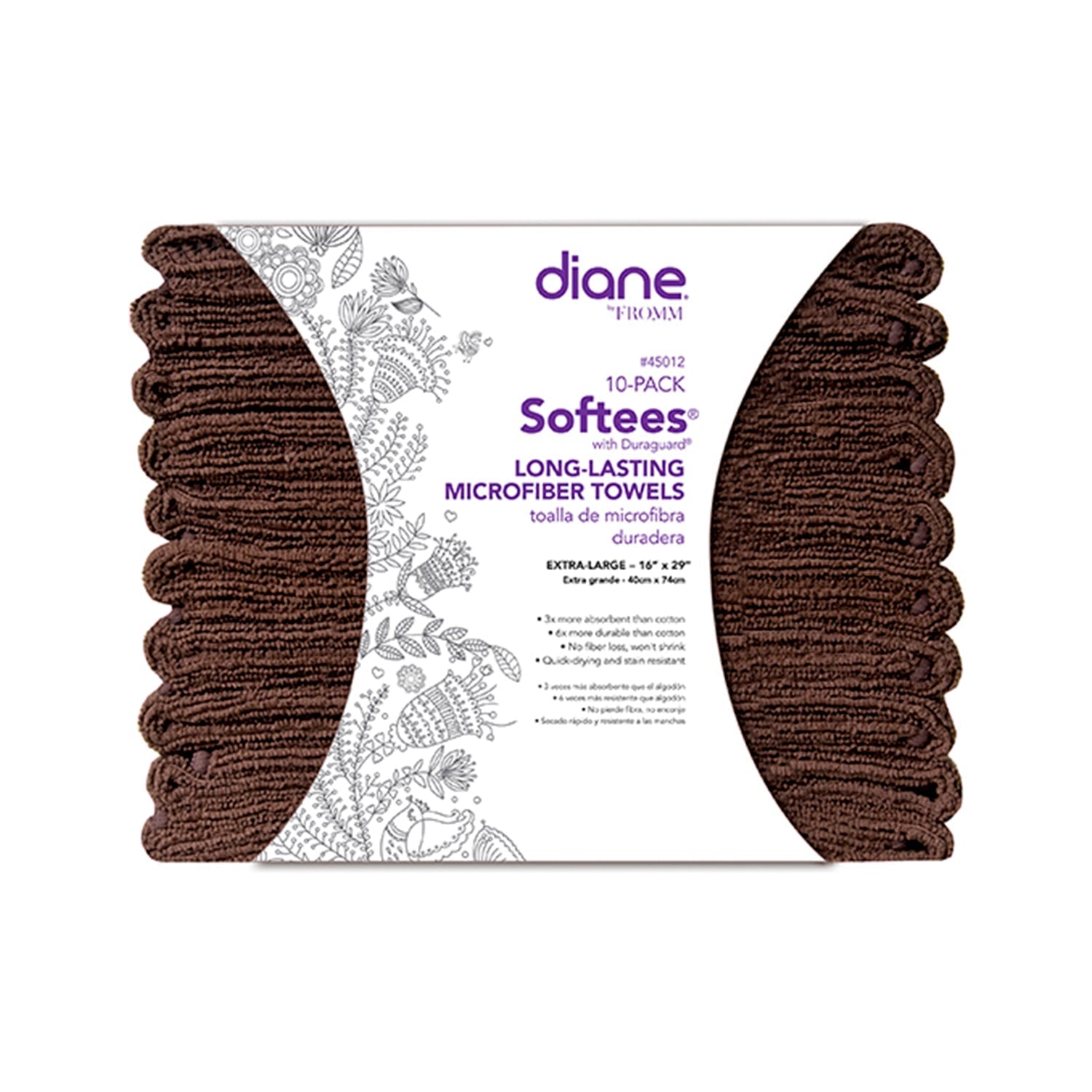 Diane Softees Microfiber Towels