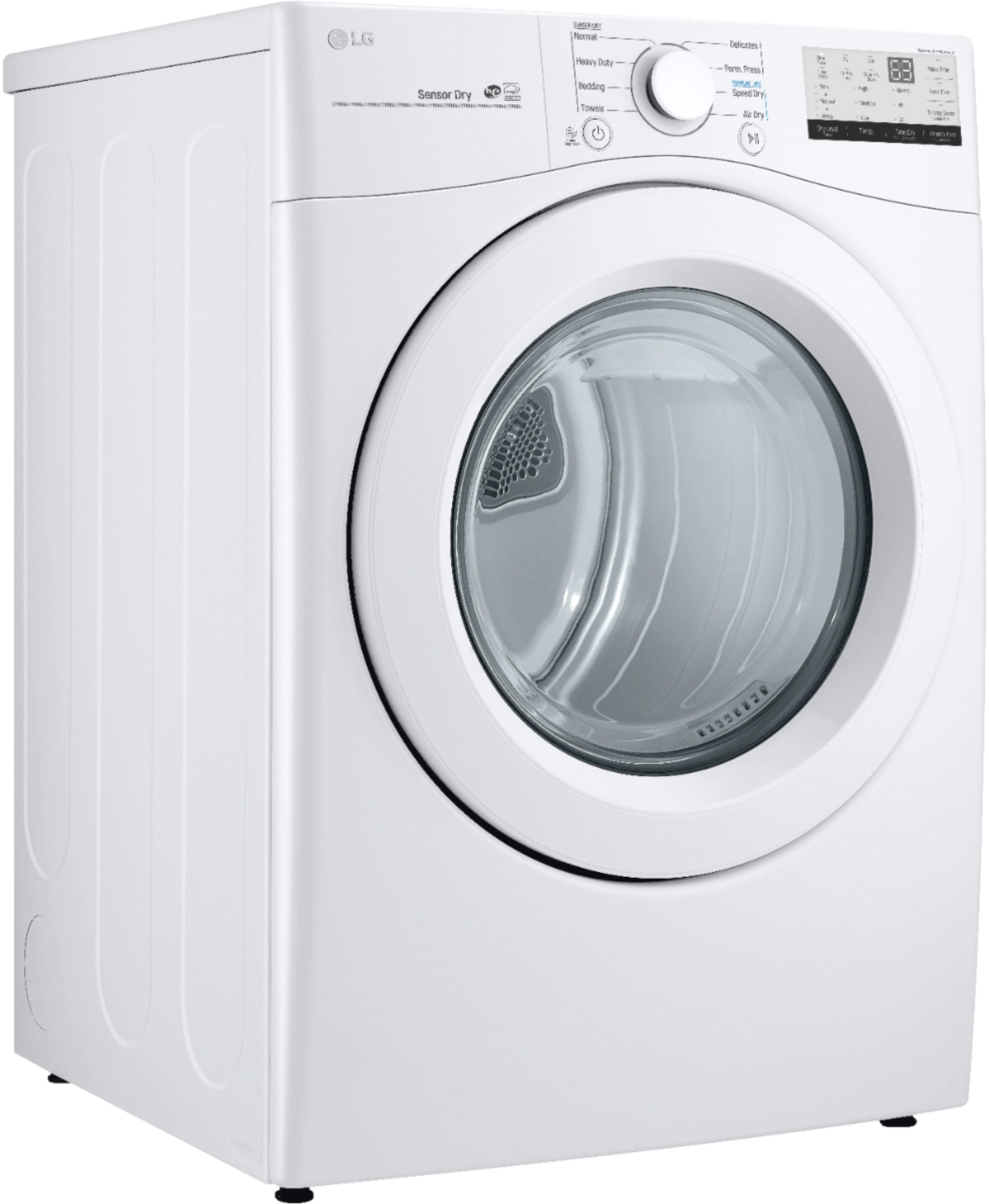 7.4 Cu. Ft. Stackable Gas Dryer with FlowSense? - White
