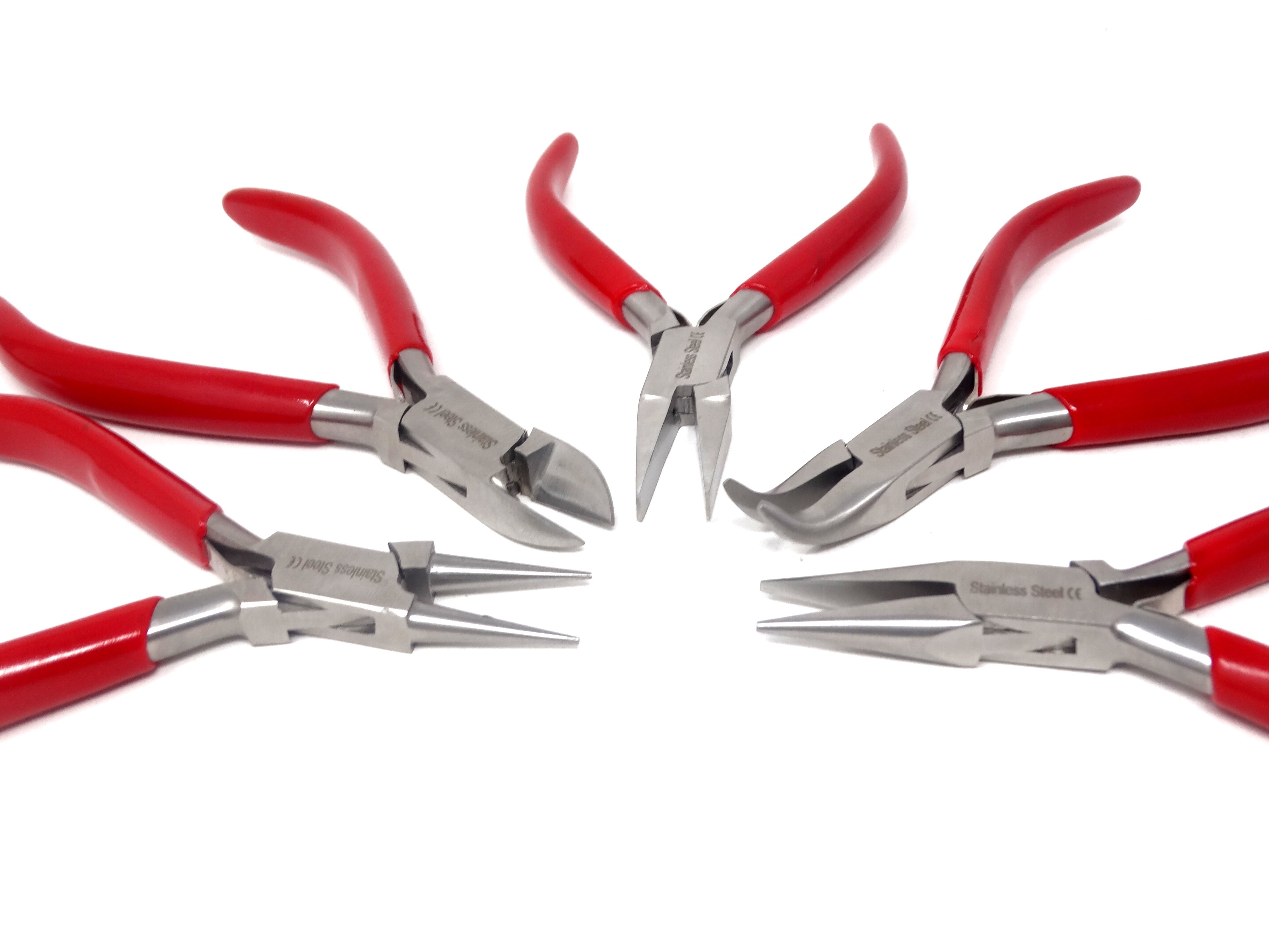 5-Piece Pliers Set Jewelers Kit 5