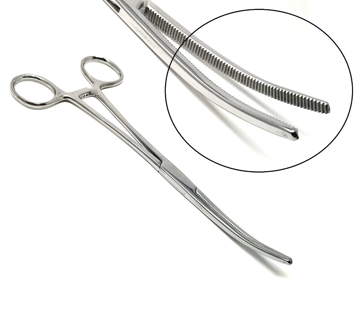 Pean Full Serrated Hemostat Forceps 12