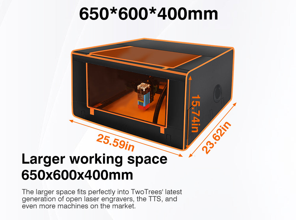 Enclosure 650*600*400mm for TTS