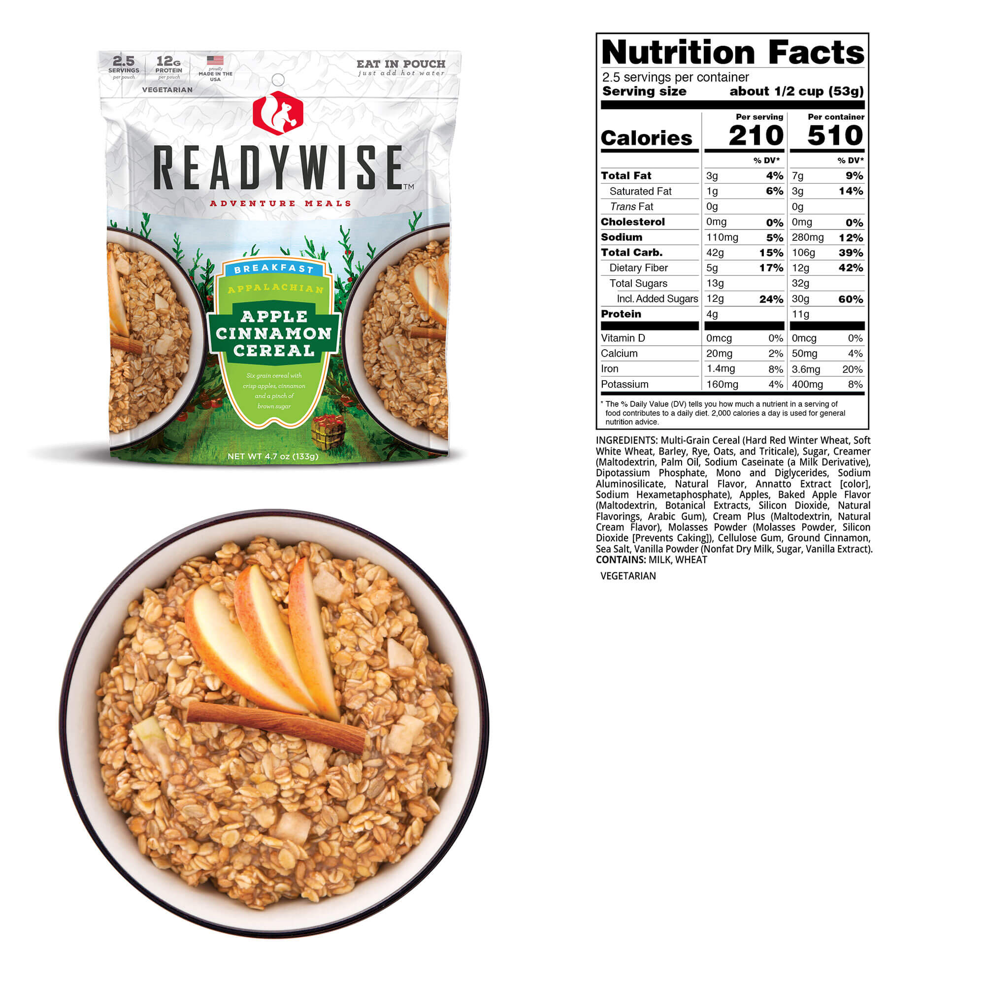 ReadyWise | Appalachian Apple Cinnamon Cereal