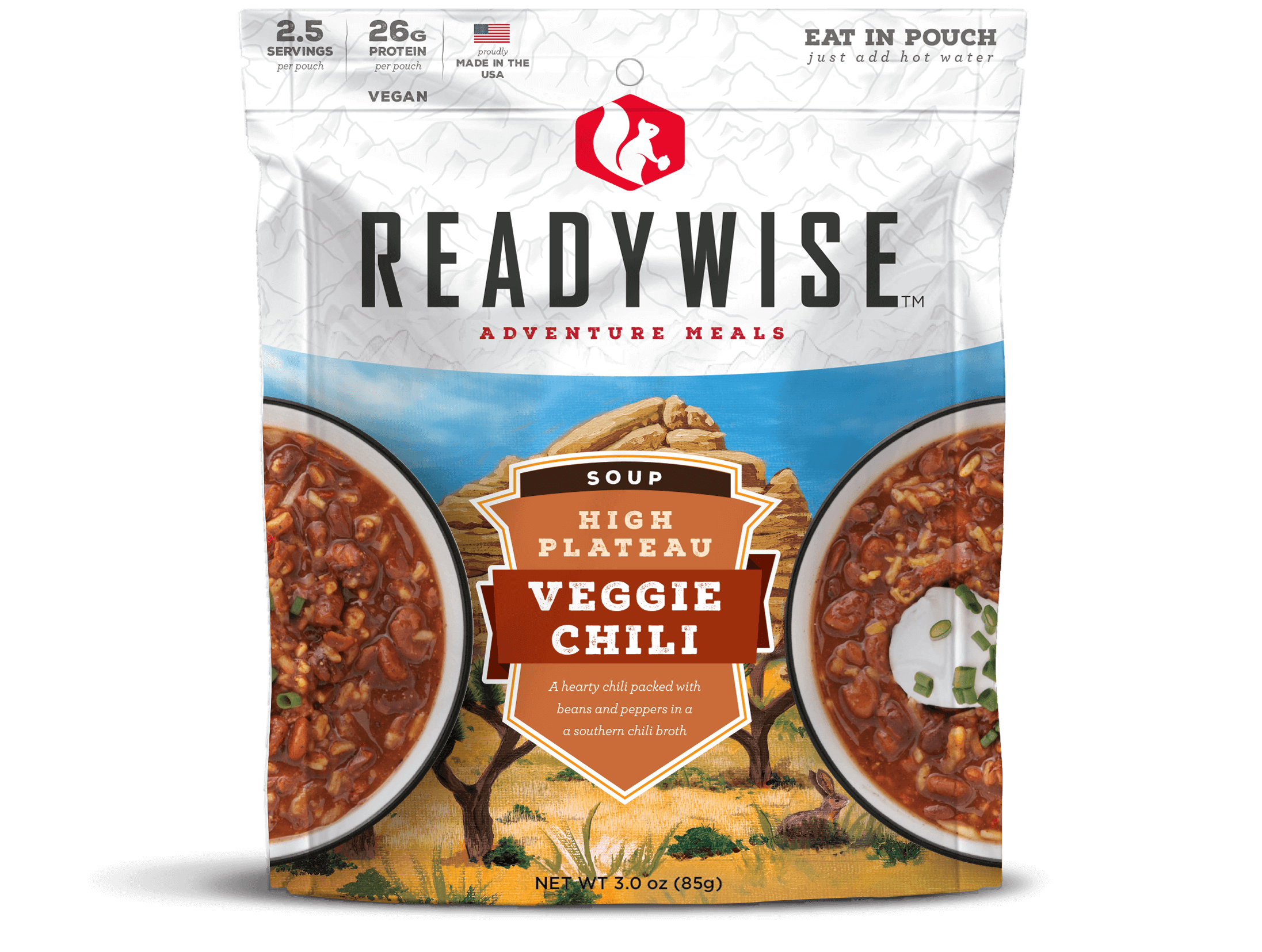 ReadyWise | High Plateau Veggie Chili Soup