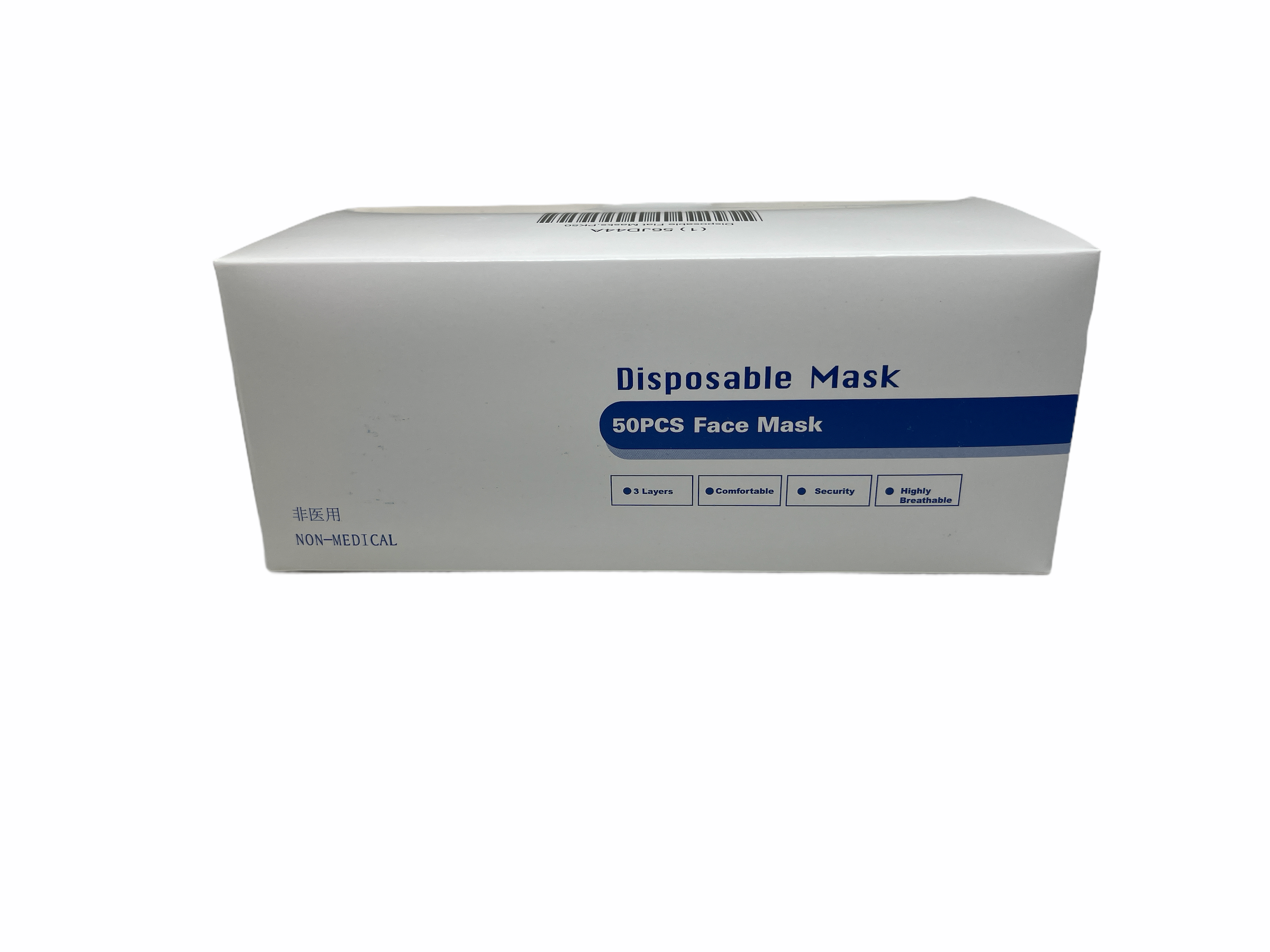 Disposable Face Mask Box of 50