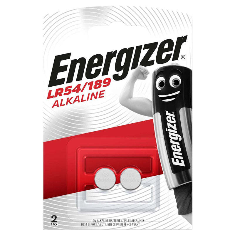 Energizer Alkaline LR54/189 1.5V Electronics Batteries - 2 Pack