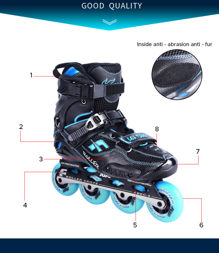 youth inline skates size 10