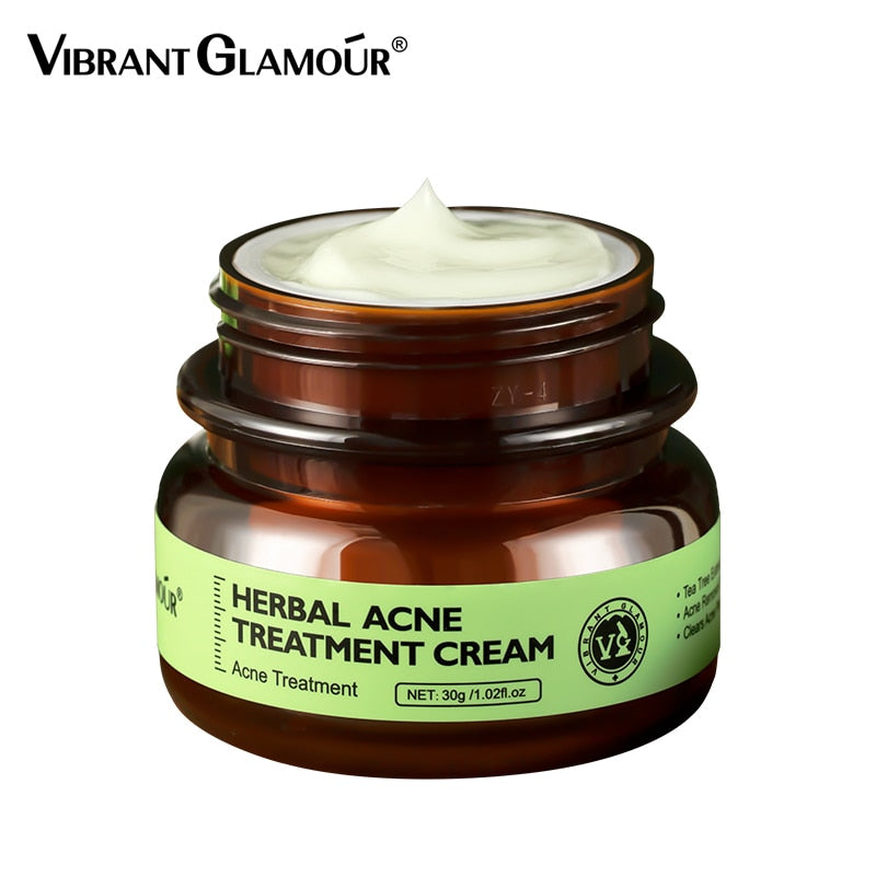 VIBRANT GLAMOUR Herbal Acne Treatment Cream Skin Care 30g