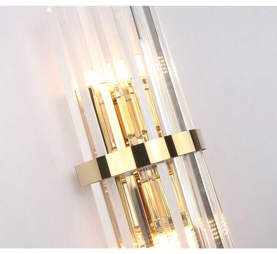 Crystal LED Sconce, by Gabriel Design