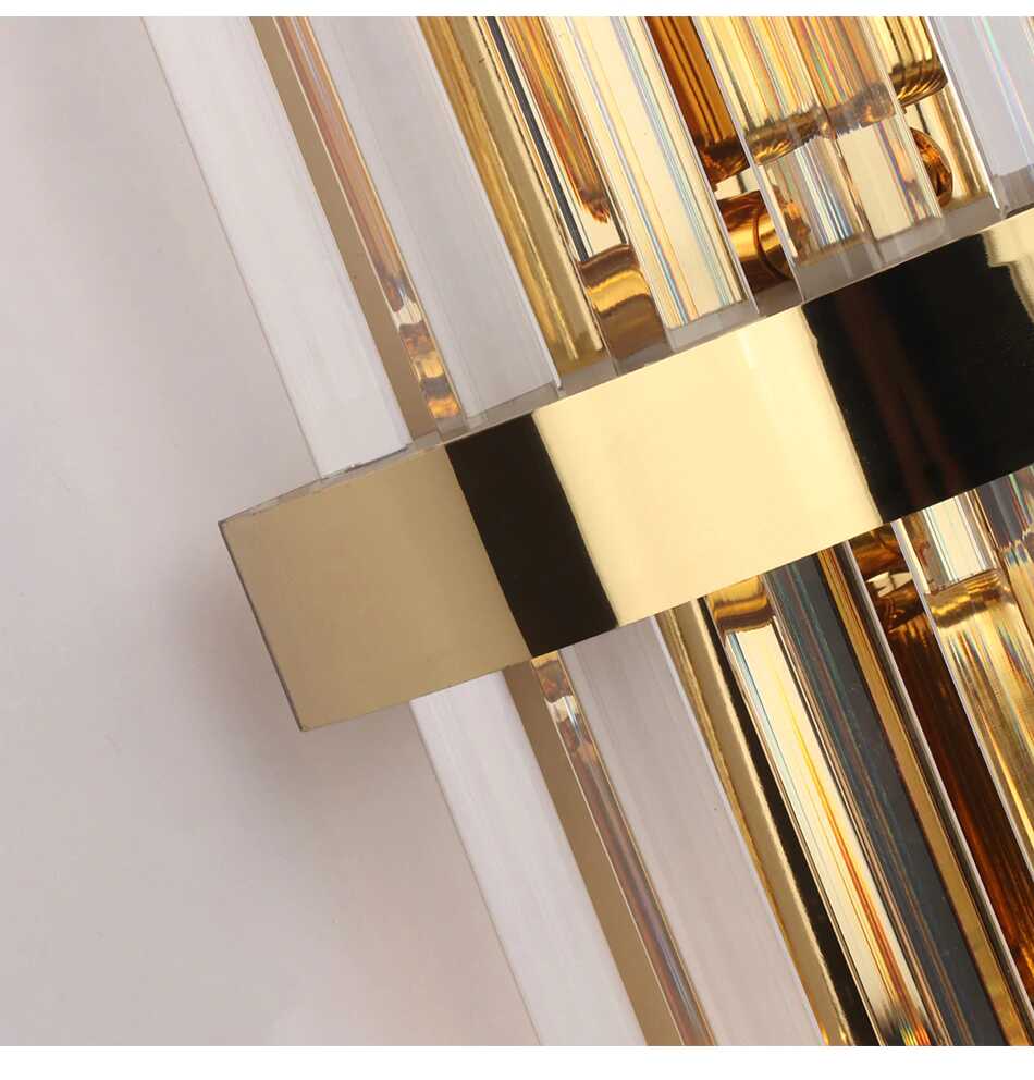 Crystal LED Sconce, by Gabriel Design