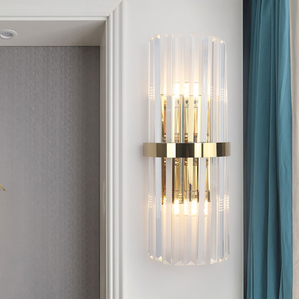 Crystal LED Sconce, by Gabriel Design