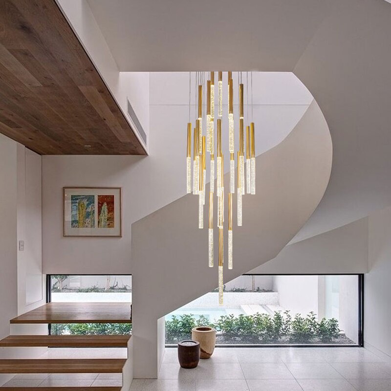 The T?rfall - Glass LED Chandelier