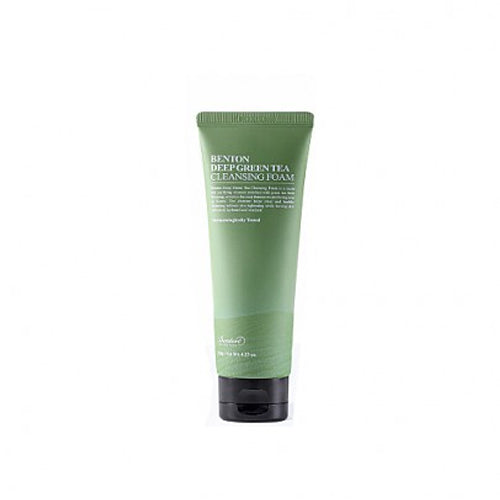 [Benton] Deep Green Tea Cleansing Foam 120ml