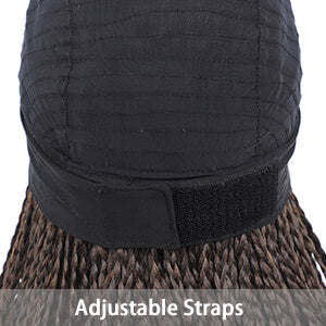 Adjustable straps fits most head size