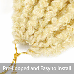 Pre Looped and Easy to Install