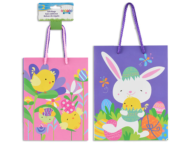 Carton Of 24 Easter Matte Finish Gift Bag Medium Size