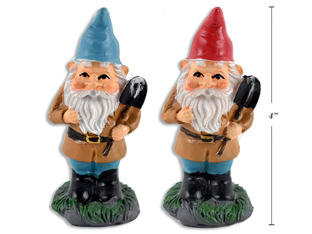 Carton Of 24 Polyresin Fairy Garden Gnome