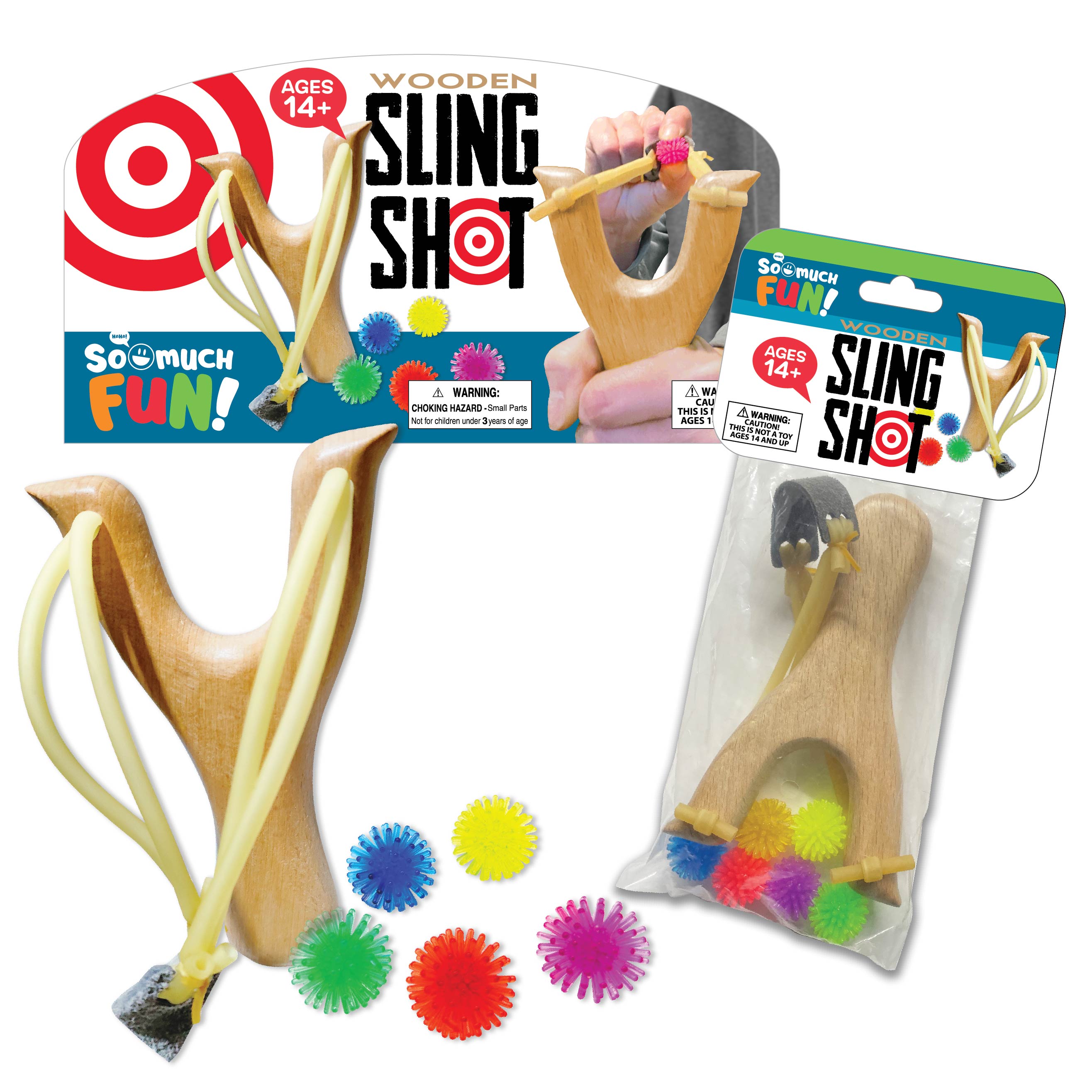 WHOLESALE WOODEN SLING SHOT 12 PIECES PER PACK 23669