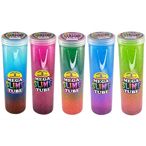 Jumbo Mega Slime Tube - 12 Pieces Per Display 25439