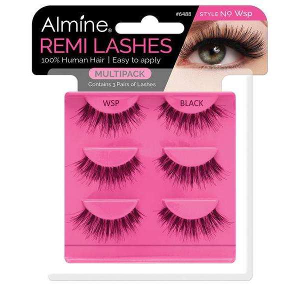 Almine Eyelashes Multipack (Style No. Wsp) 3ct