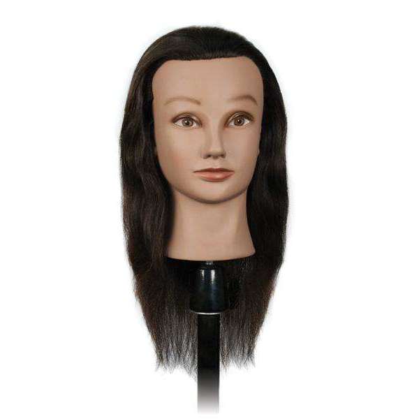 Annie Hairkins Series Mannequin Head 20-22 Inch Olivia Human Hair