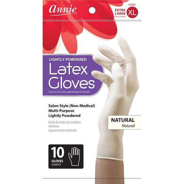 Annie Latex Gloves 10Ct