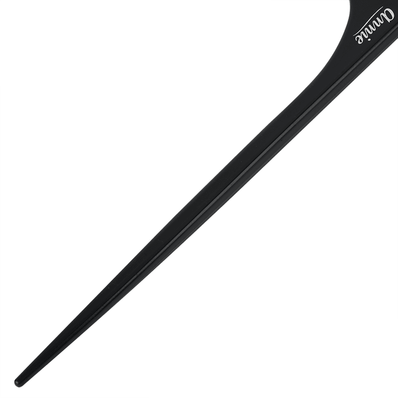 Annie Rat Tail Section Comb Black