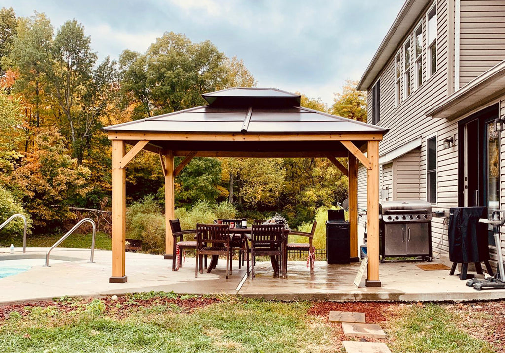 Sunjoy Hardtop Gazebo