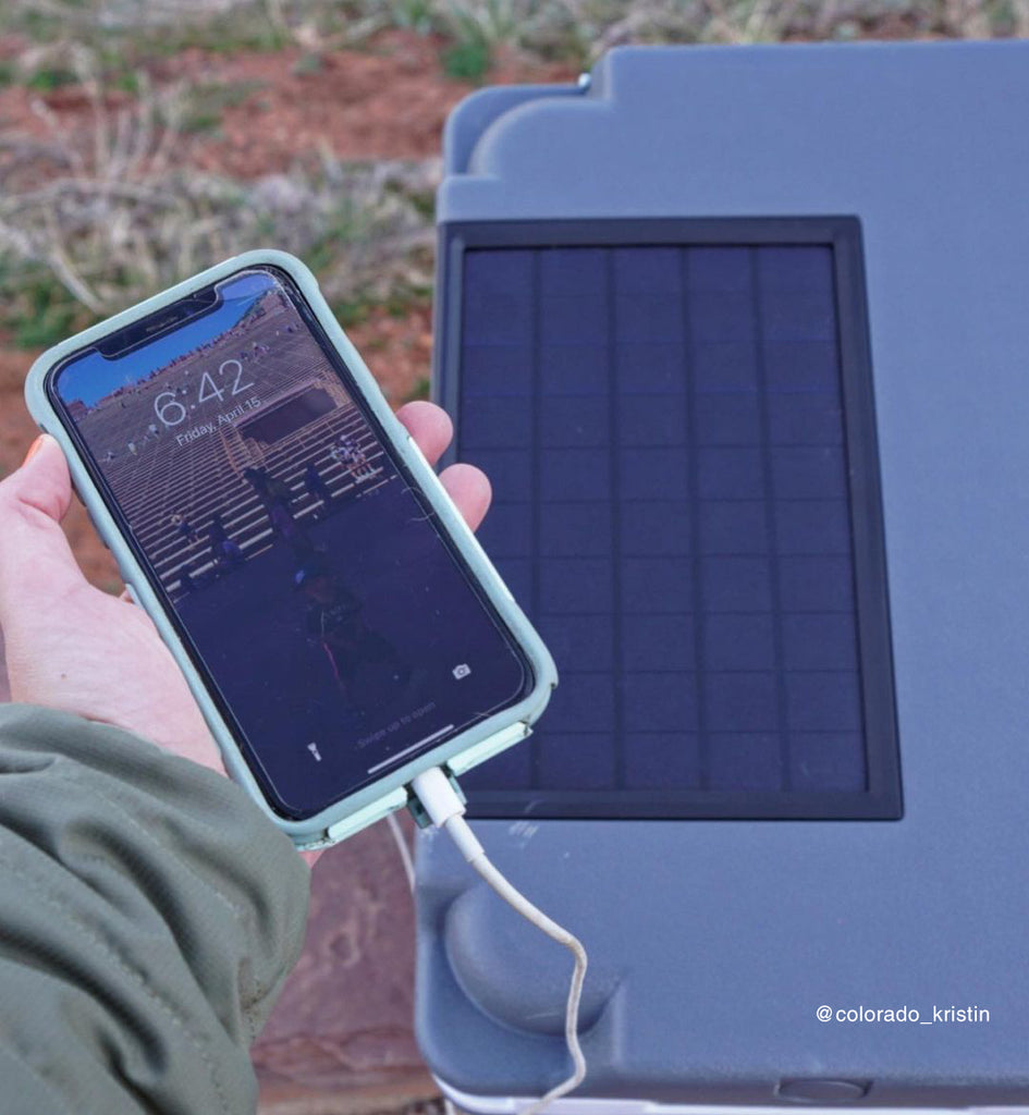 solar powered cooler