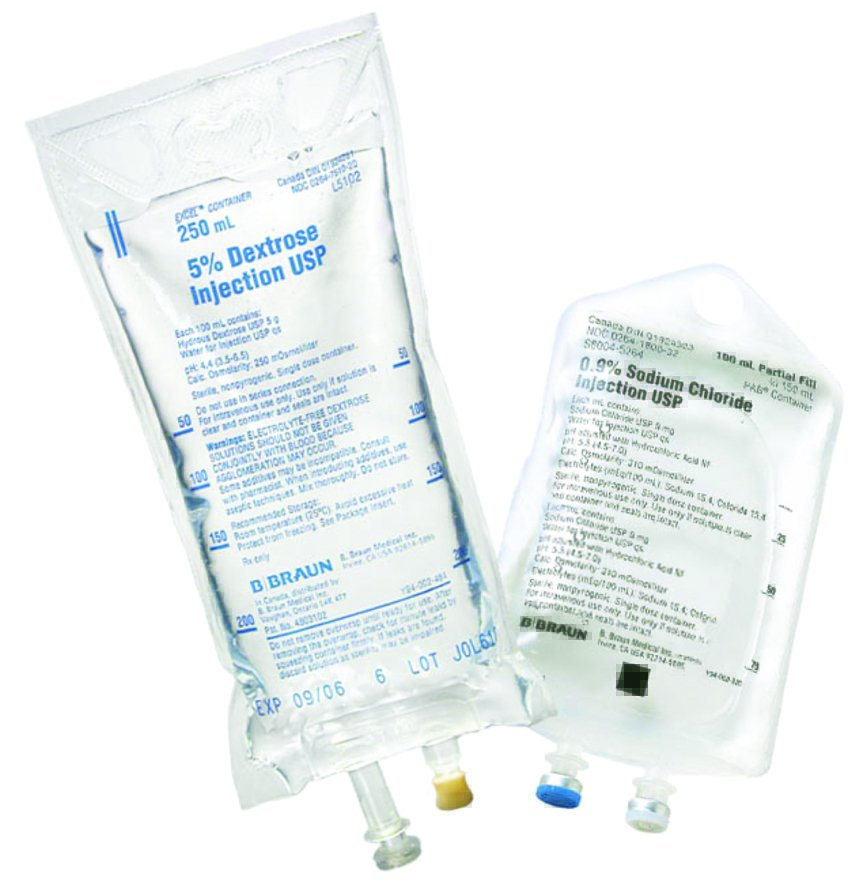 Caloric Agent Dextrose / Water, Preservative Free 5% IV Solution Flexible Bag 250 mL