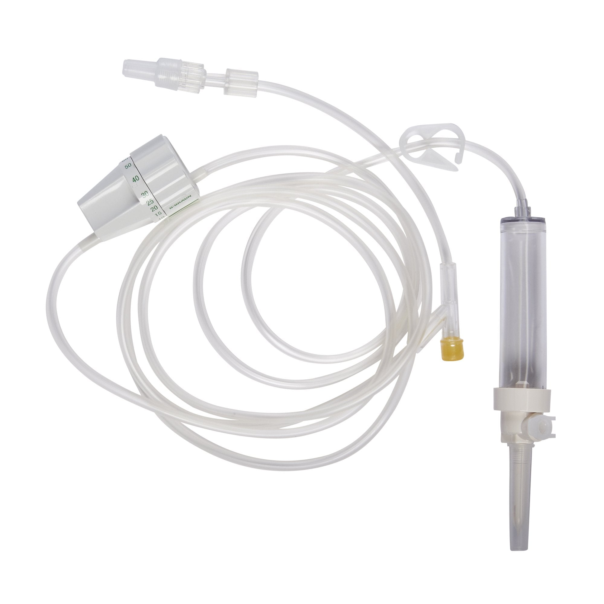 Primary IV Administration Set Rate Flow Gravity 1 Port 20 Drops / mL Drip Rate 15 Micron Filter 84 Inch Tubing Solution