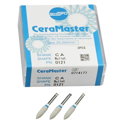 CeraMaster Regular, Bullet, ISO #040, CA, 3/pk